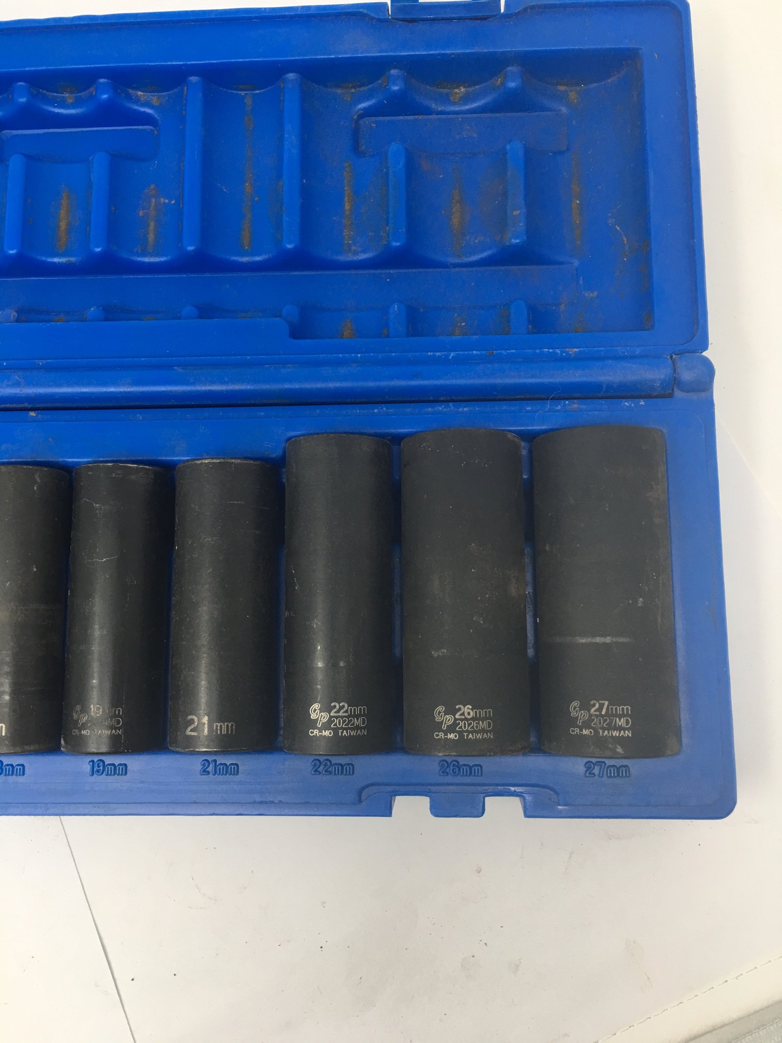 Grey Pneumatic Sockets 1430MRD GRE1430MRD 1/2 Drive Standard and Deep