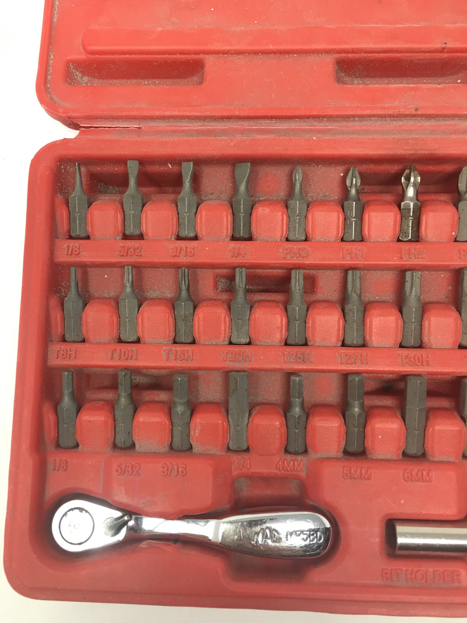 Macmaster Bit Set MAC - RATCHETBITSET - KB Tools