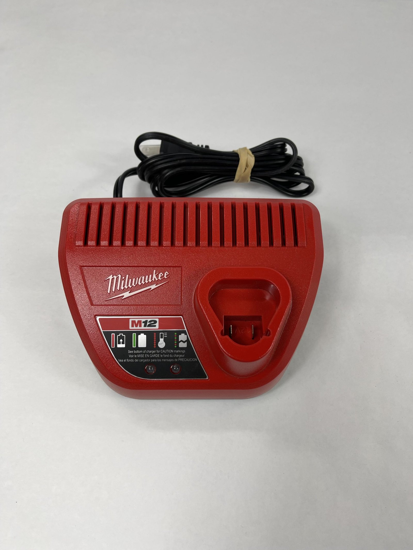 Genuine Milwaukee M12 Battery Charger 48-59-2401 – 12V Lithium-Ion Charger For Drill, Saw (Battery Included)