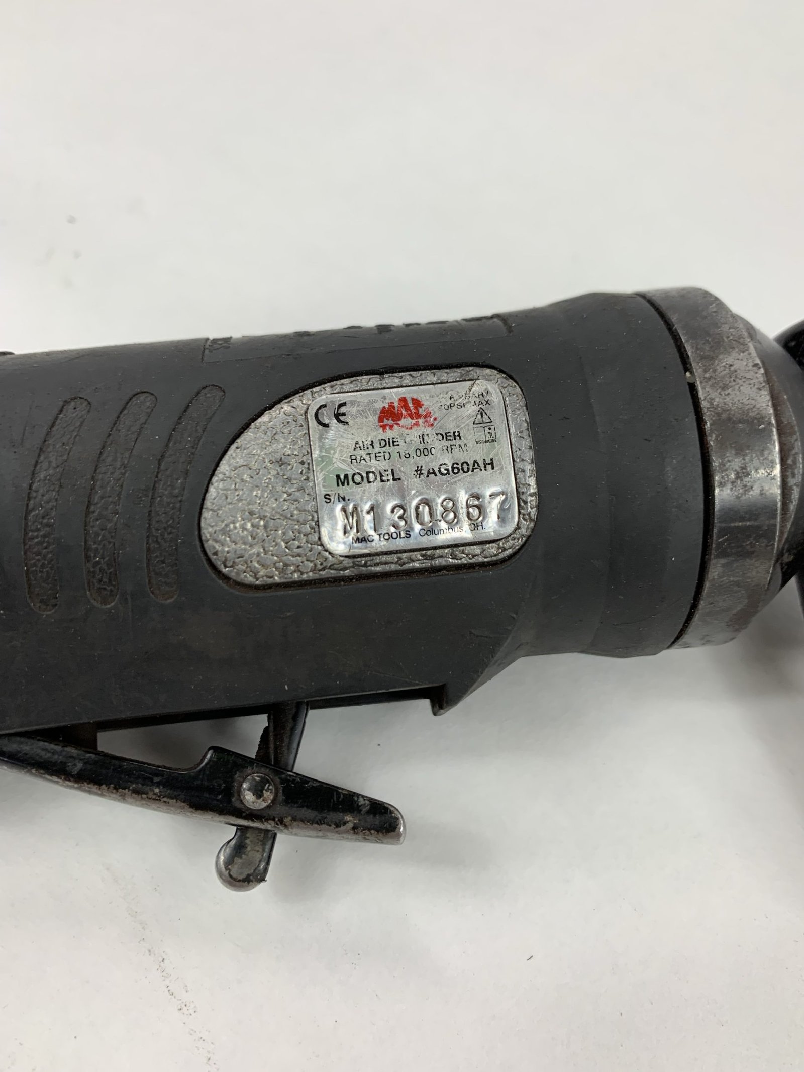 MAC TOOLS アングルエアダイグラインダー AG50AH？又は60