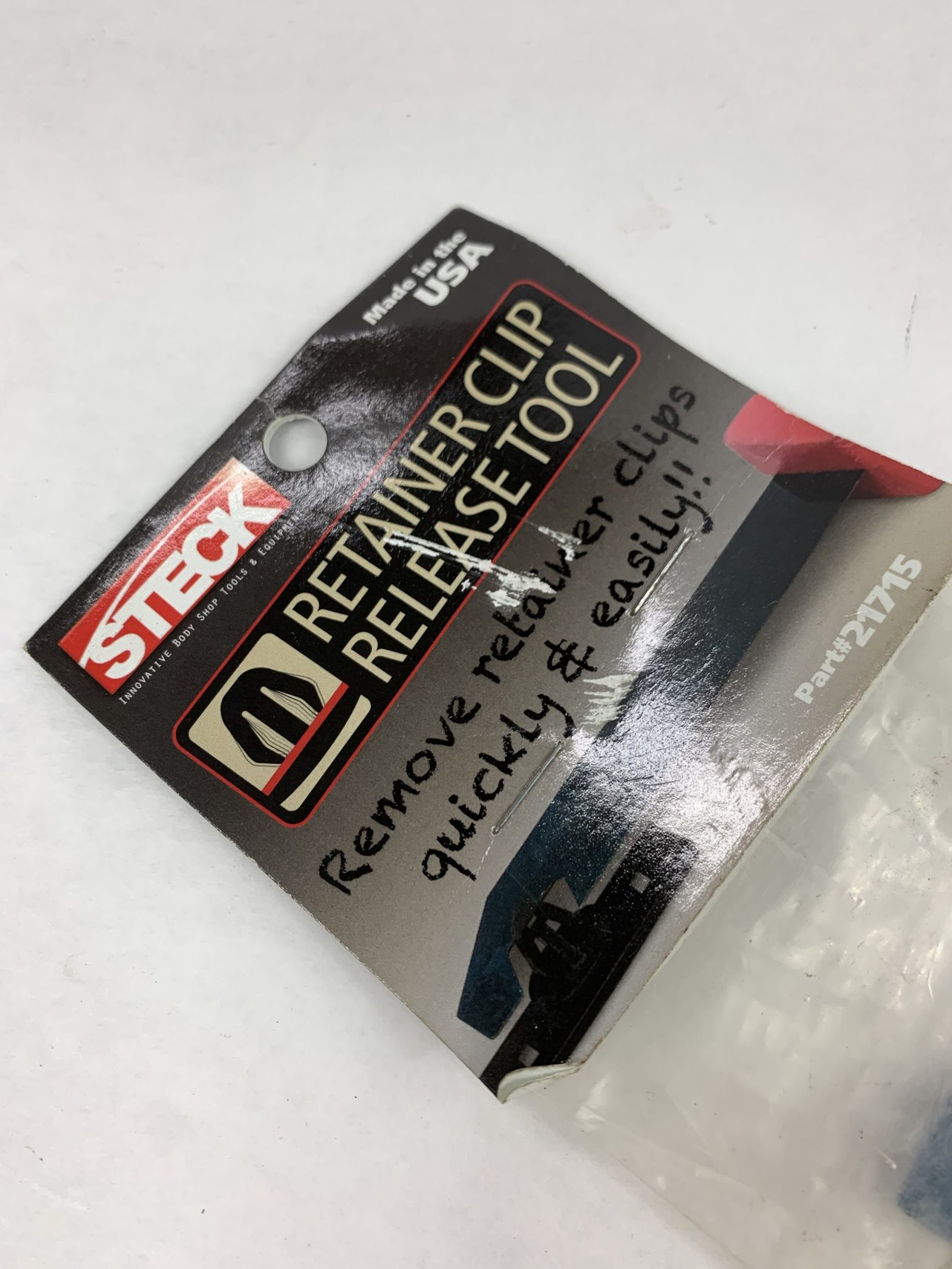 Steck 21960 SPR Insert Tool - Magnetic Door SPR Replacement Tool With 1/2" Hex Bolt